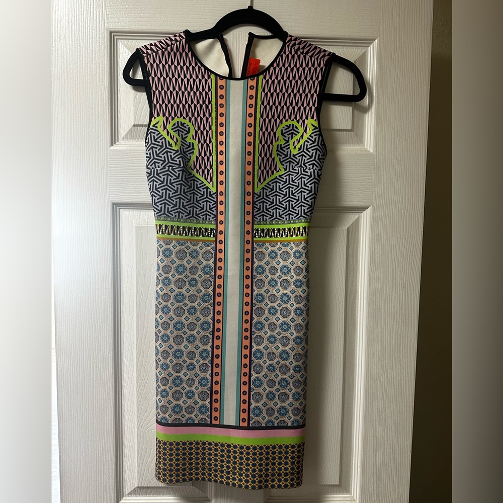 Clover Canyon Multicolor Geometric Dress